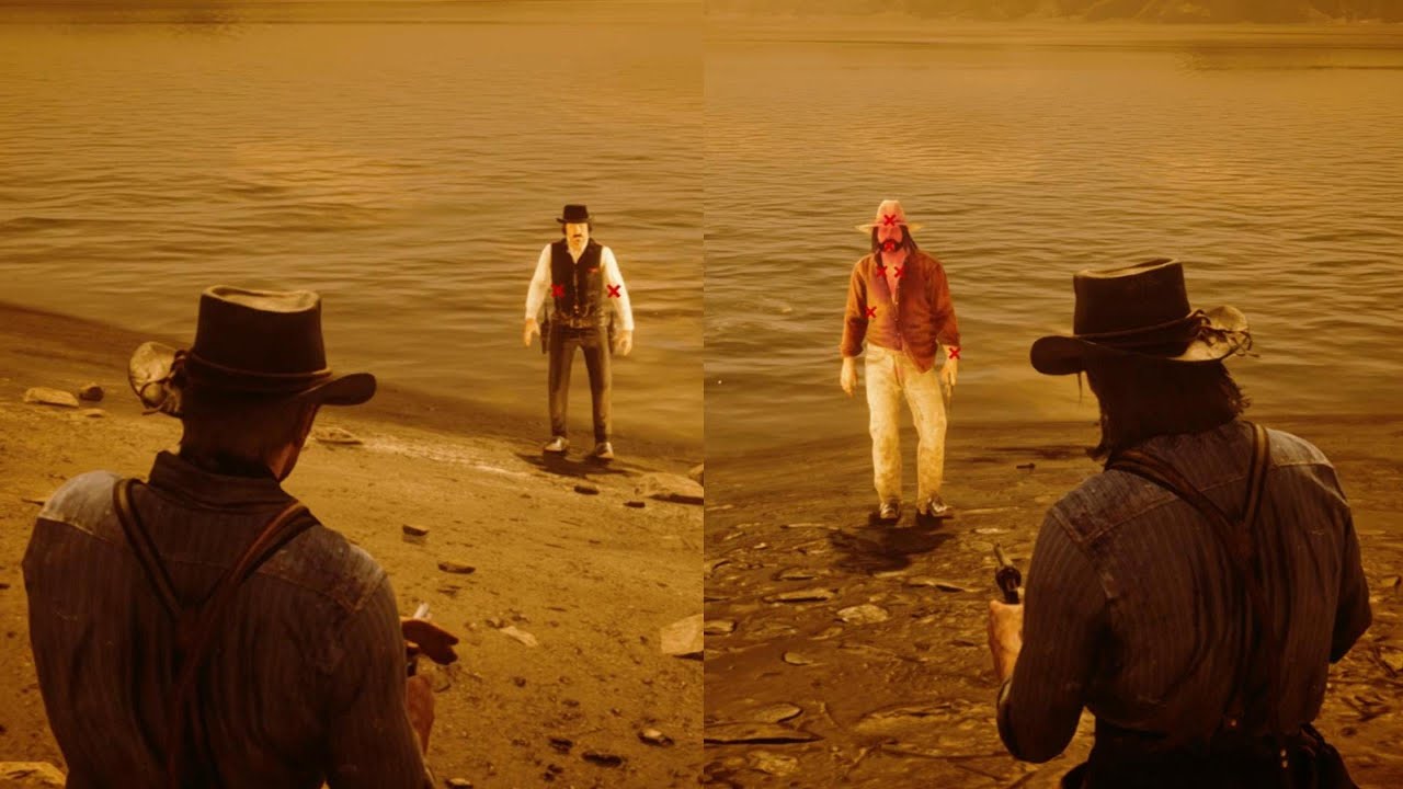 Arthur and John Dead Eye differences