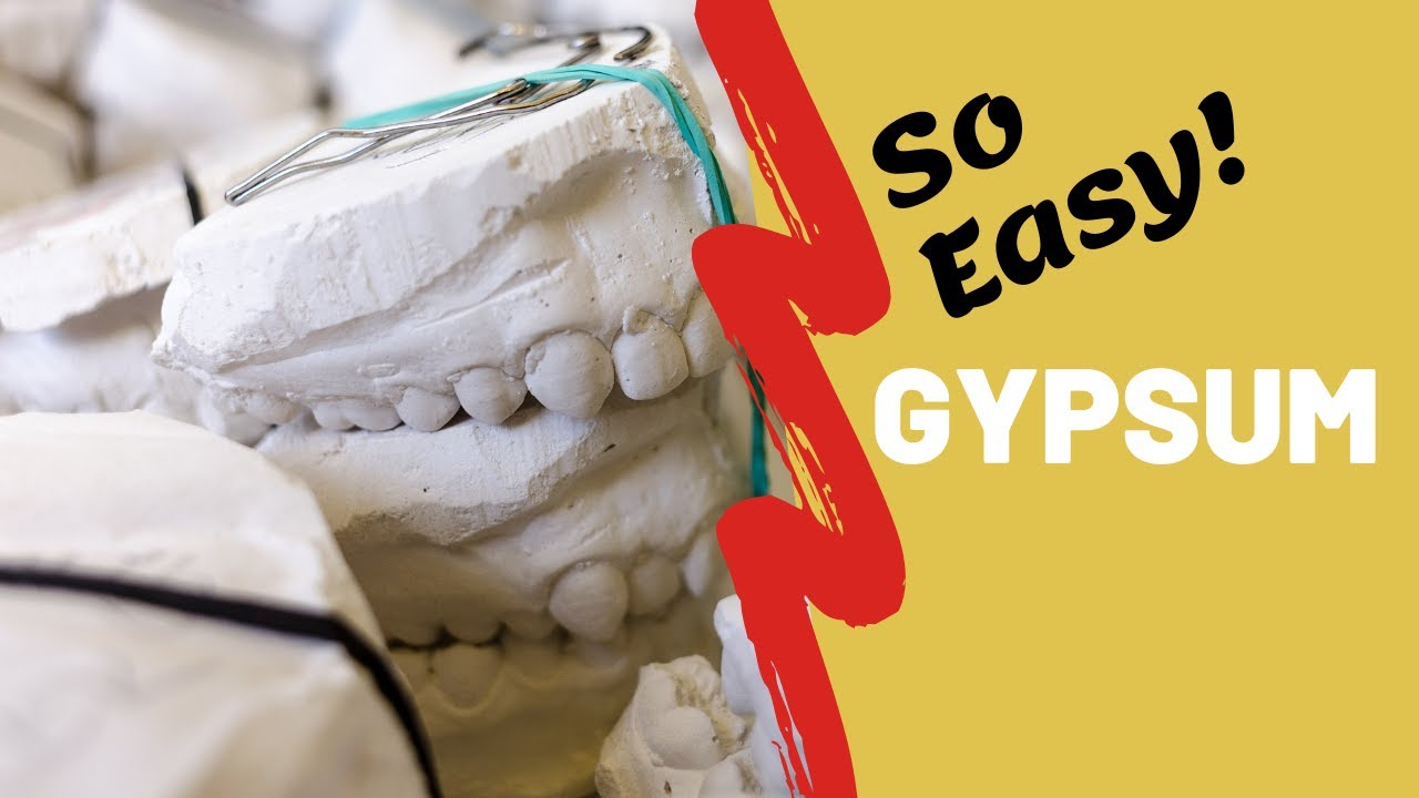 Gypsum products : Source, Uses, Manufacturing