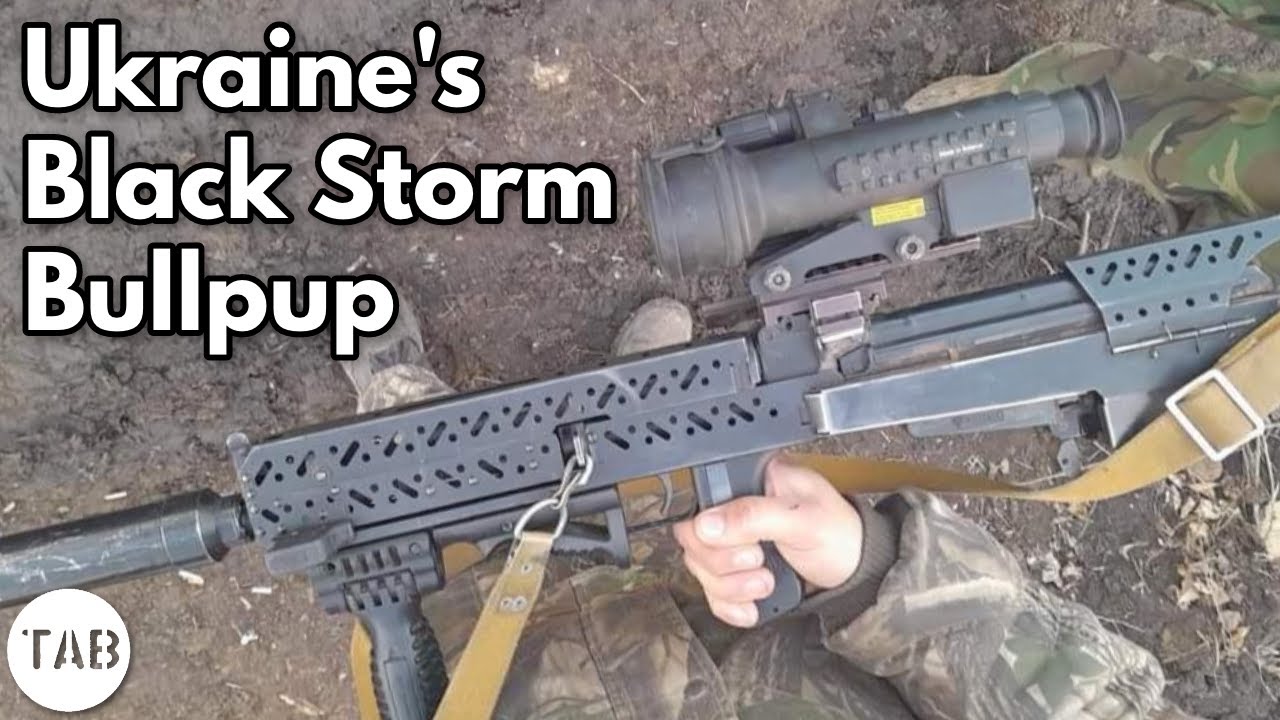 Black Storm: Converting Ukraine's AK-74s into Bullpups