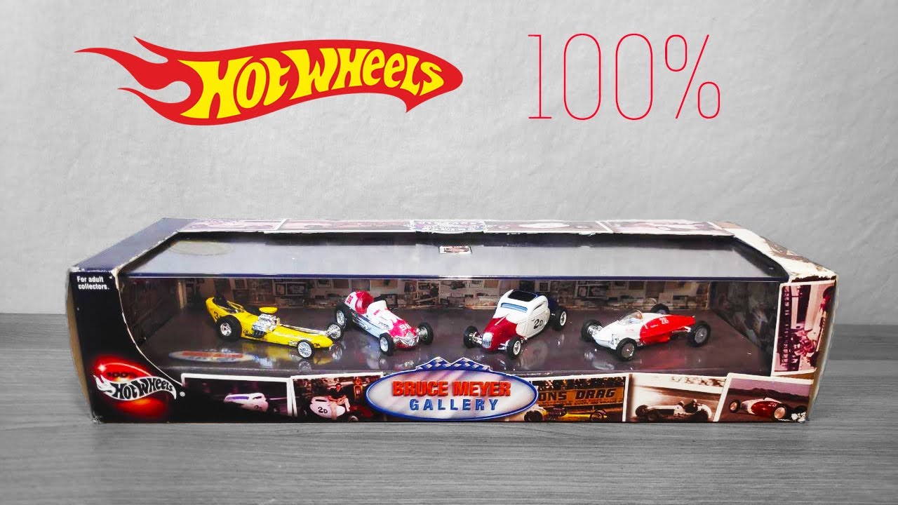 Hot Wheels 100% Bruce Meyer Gallery - коллекция легендарных....