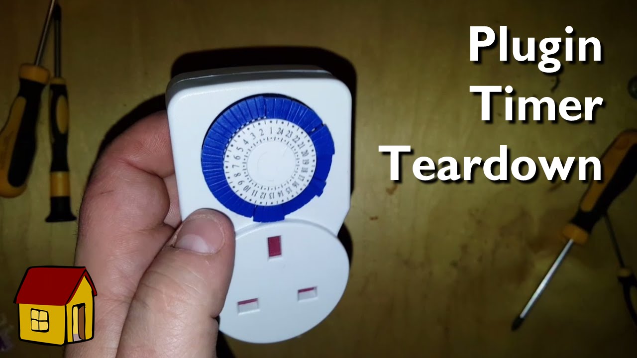 Teardown of a electro-mechanical plugin mains timer