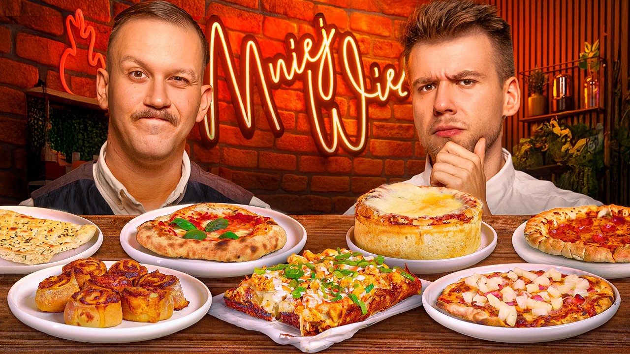 Spr&oacute;bowaliśmy WSZYSTKICH Rodzaj&oacute;w Pizzy