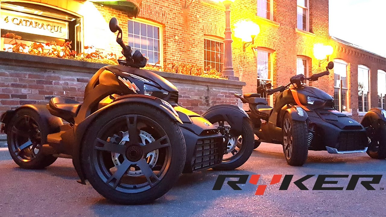 Testing Out A Can Am Ryker 900 - Snowmobile On Wheels!
