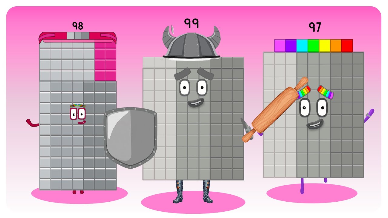 Sprunki OC Numberblocks 97, 98, 99 | Compilation Incredibox #sprunki #numberblocks #incredibox
