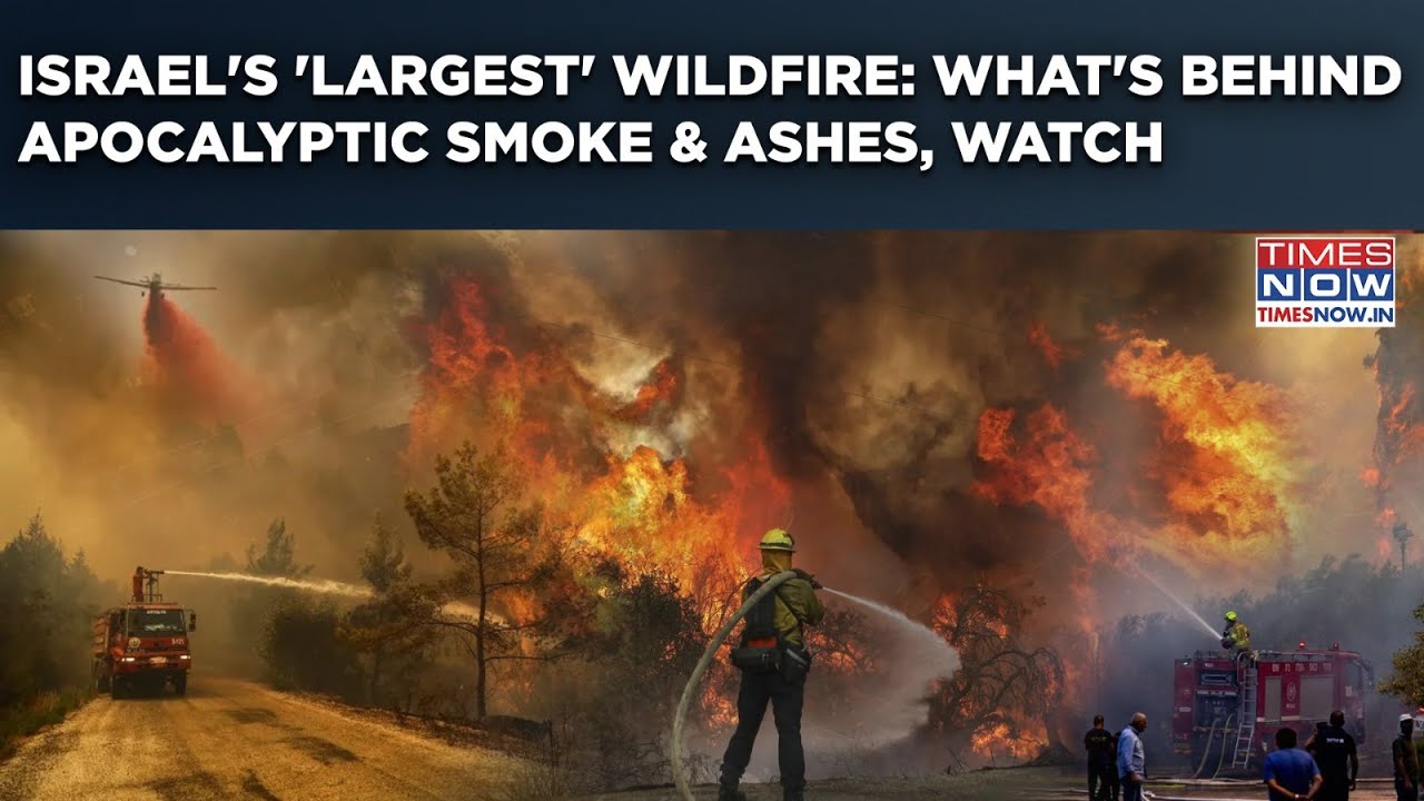 Israel's 'Largest' Wildfire: What Fanned Apocalyptic Blaze? What's Behind Deadly Smoke, Ashes? Watch