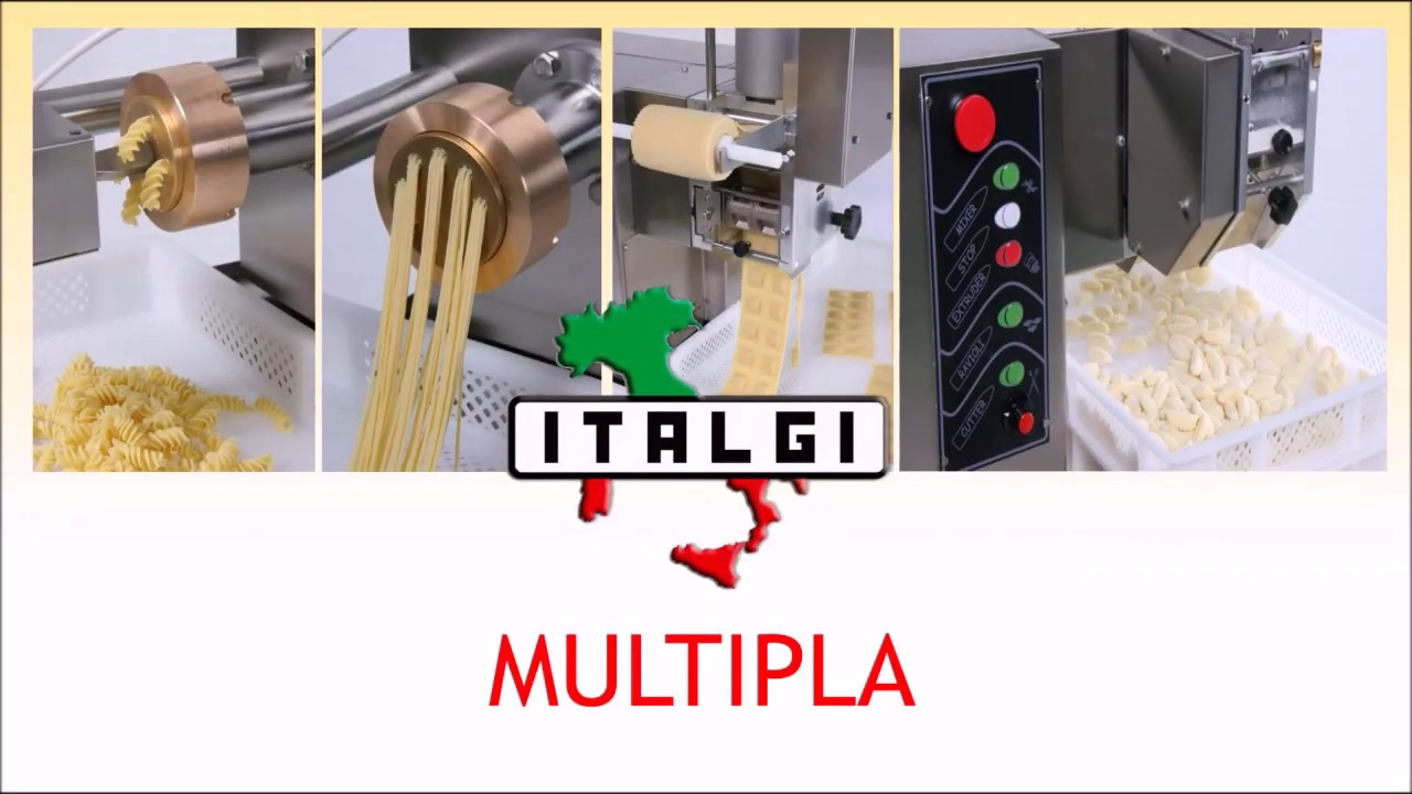 MULTIPLA 2019 - Комбинированная машина для макаронных изделий