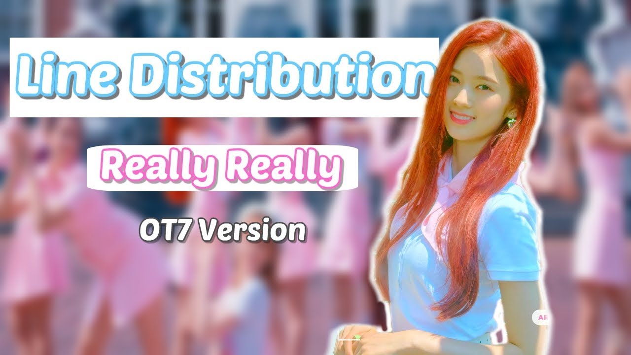 (OT7) Cherry Bullet - Really Really | Line Distribution