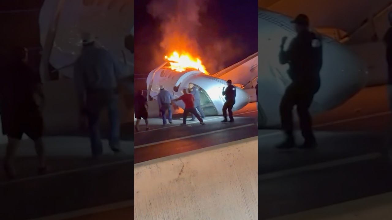 Plane crash witness describes husband's daring rescue effort