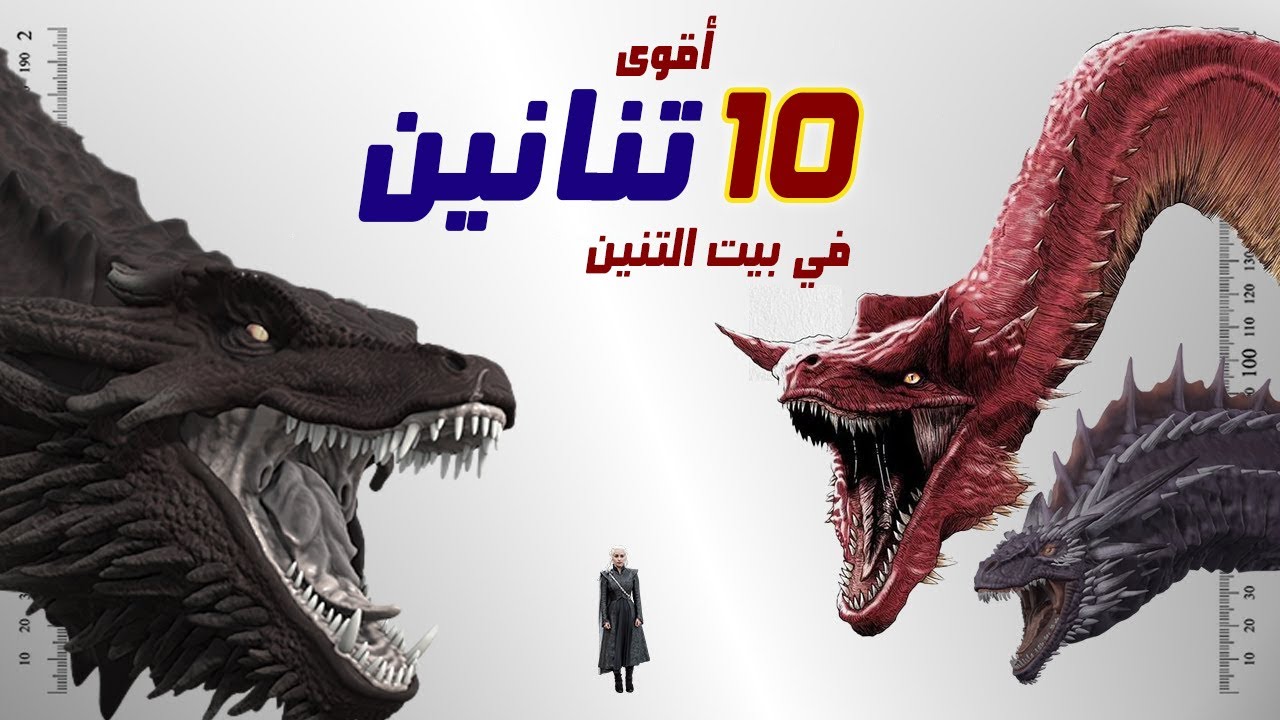 أقوى 10 تنانين في مسلسل بيت التنين .. من سلسلة صراع العروش