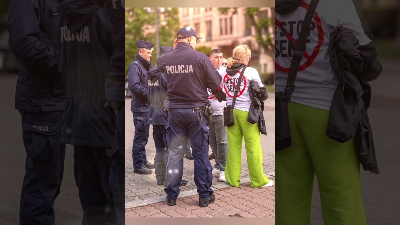 PROTEST WARSZAWA STOP SENT