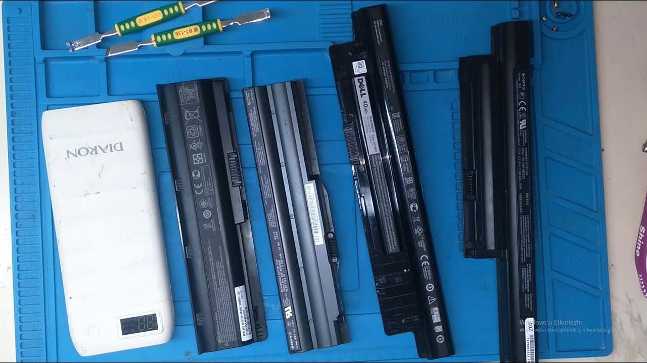 Bit Pazarından Alabileceğiniz Powerbank ve Laptop Bataryaları #Elektronik #HomeMade #DIYProjects