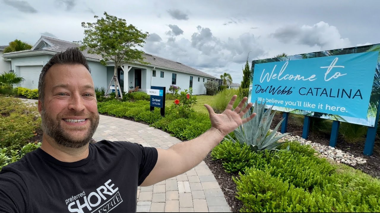 Inside Tour of All 5 Model Homes in The New Del Webb Catalina Community in Lakewood Ranch Florida!