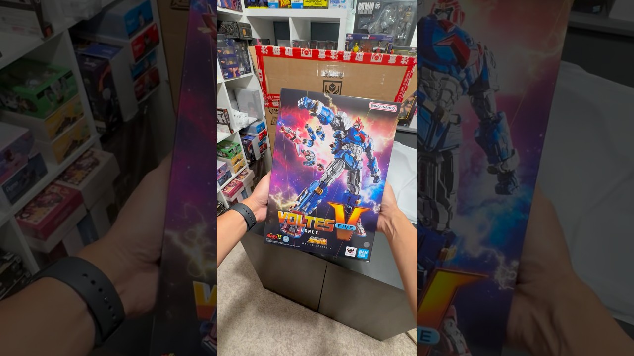 Soul of Chogokin GX-118 Voltes V by Bandai. #unboxing #voltesv #pov #bandai #actionfigures #pinoy
