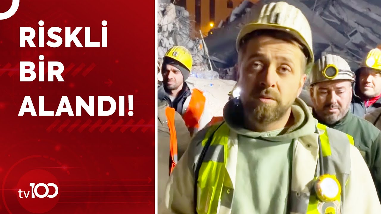 Enkazın 8 Metre Altına Girip Depremzedeyi Çıkaran Madenci Operasyonu Anlattı | Tv100 Haber