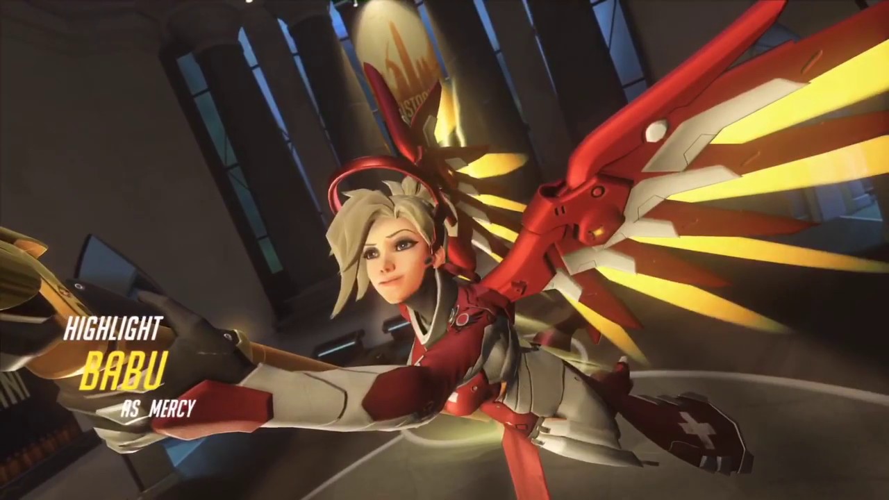 Mercy Montage| Pink Nightmare | Overwatch
