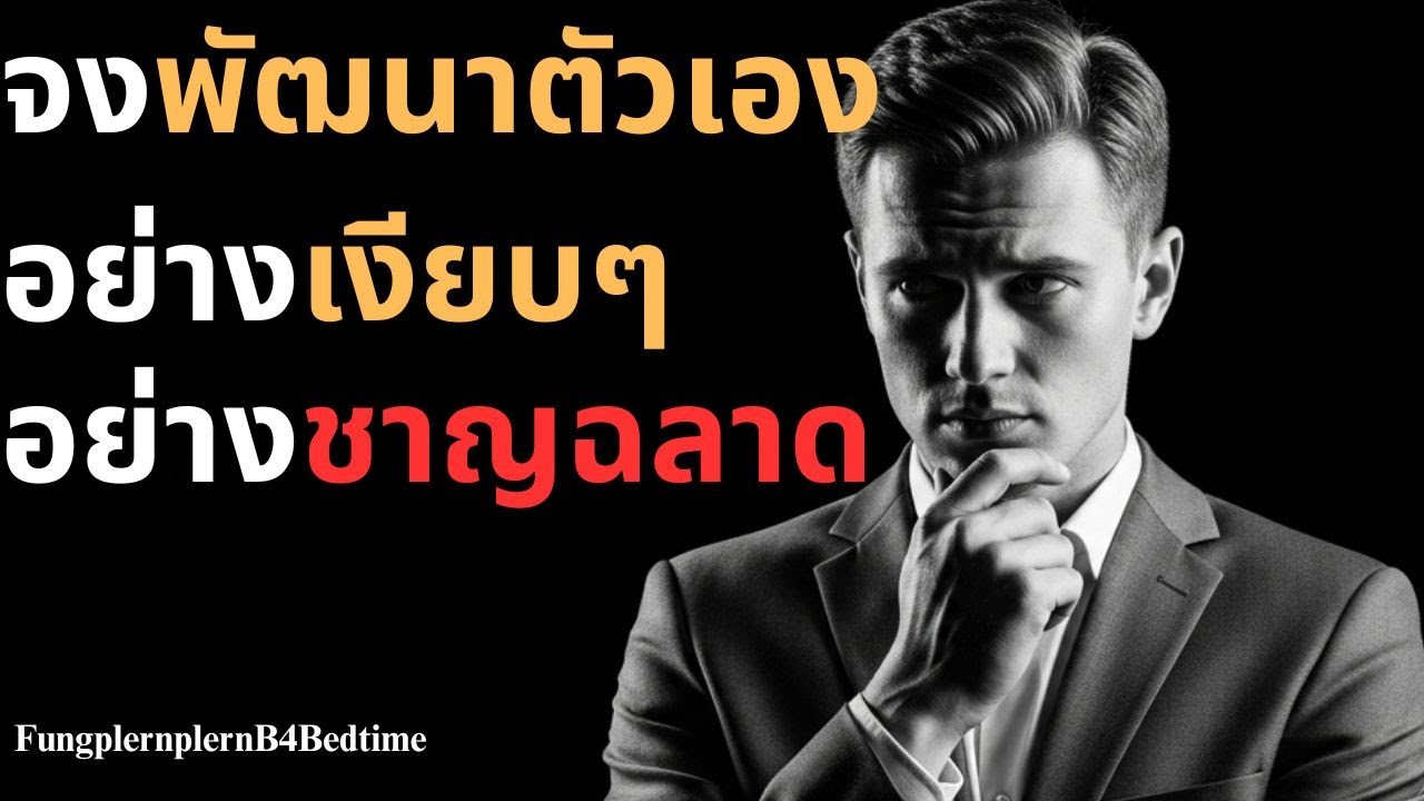 จงพัฒนาตัวเองอย่างเงียบๆอย่างชาญฉลาด โดยไม่จำเป็นต้องบอกใคร !