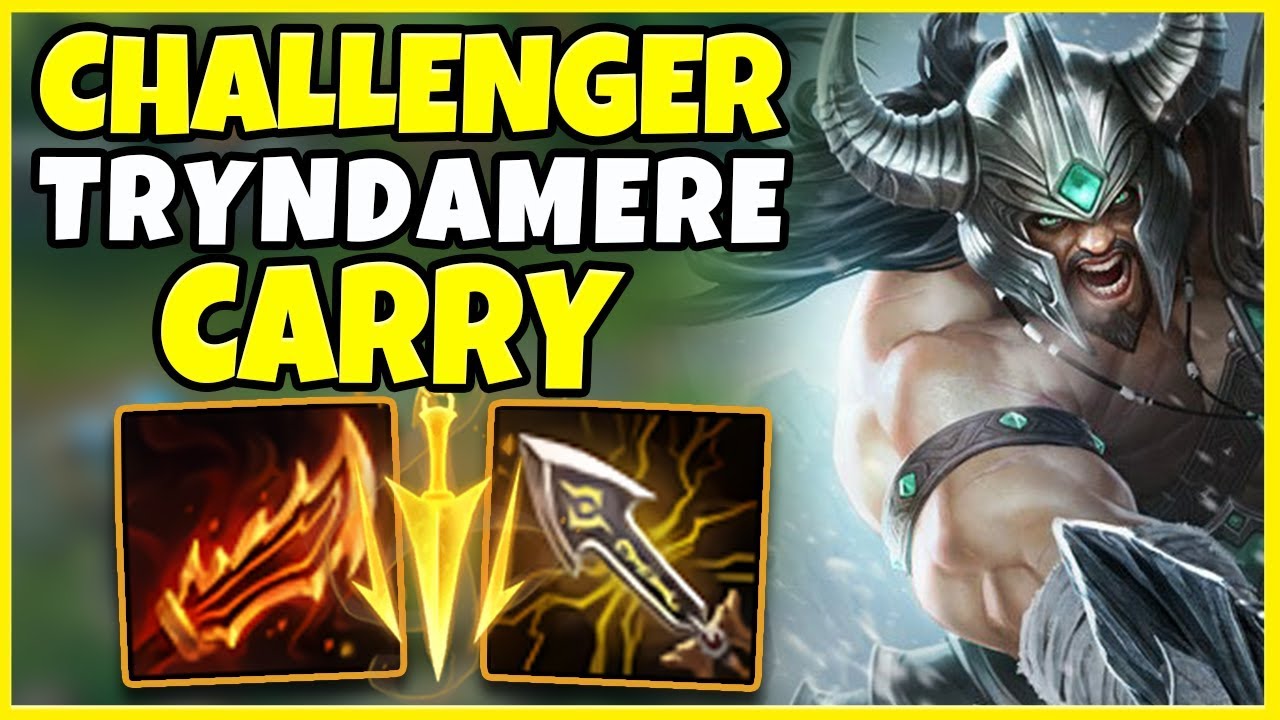 #1 TRYNDAMERE DESTROYS EX LCS TOPLANER (INSANE GAME) - League of Legends