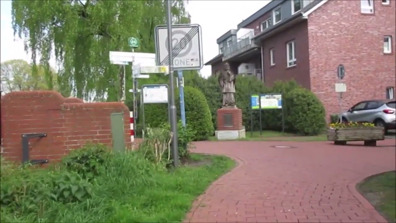 Spaziergang in Herzlake durch das Zentrum und in der St.Niolaus Kirche im Landkreis Emsland