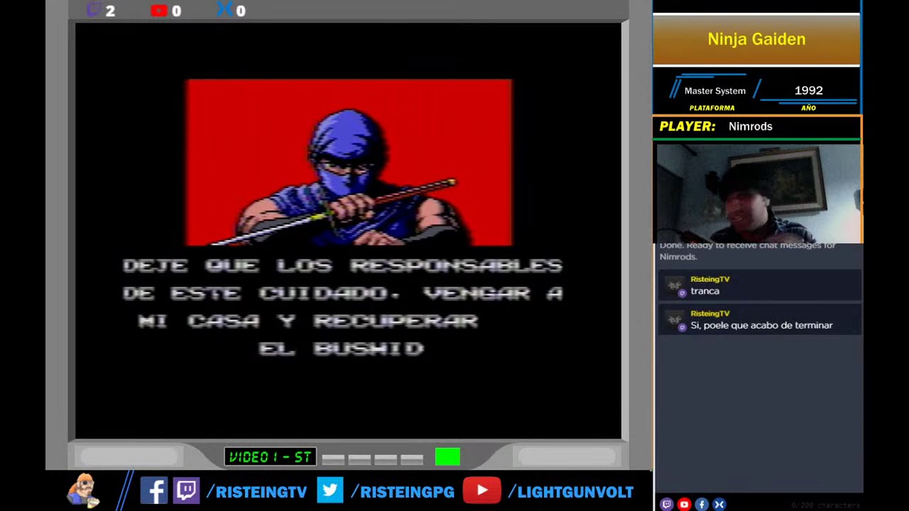 Ninja Gaiden - Sega Master System
