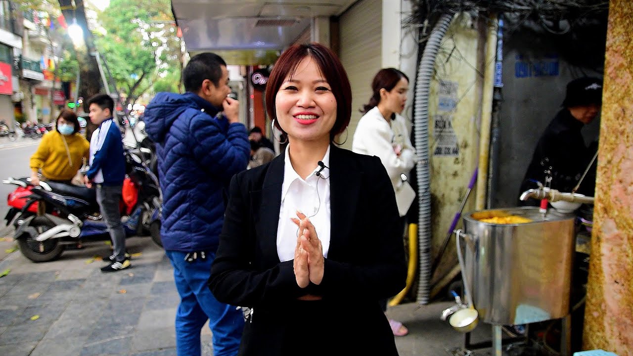 🍽 HANOI - L'une des meilleures SOUPES au CRABE du VIEUX QUARTIER