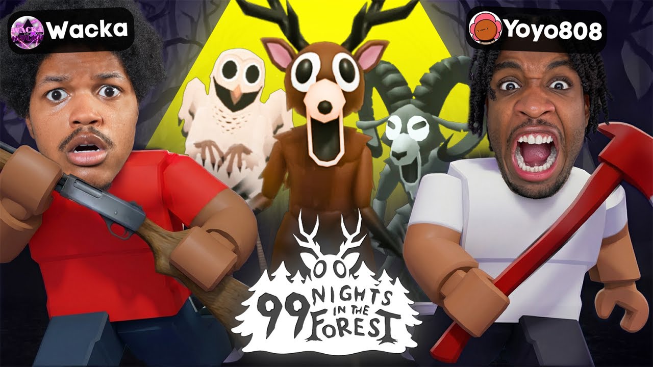 I Played 99 Nights In The Forest With Wacka...