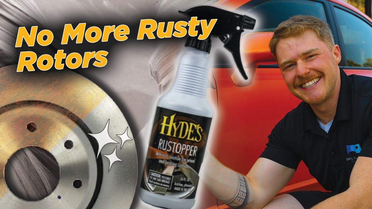 Защита ротора от ржавчины! Решение — средство Hydes Rustopper ◢◤ STL