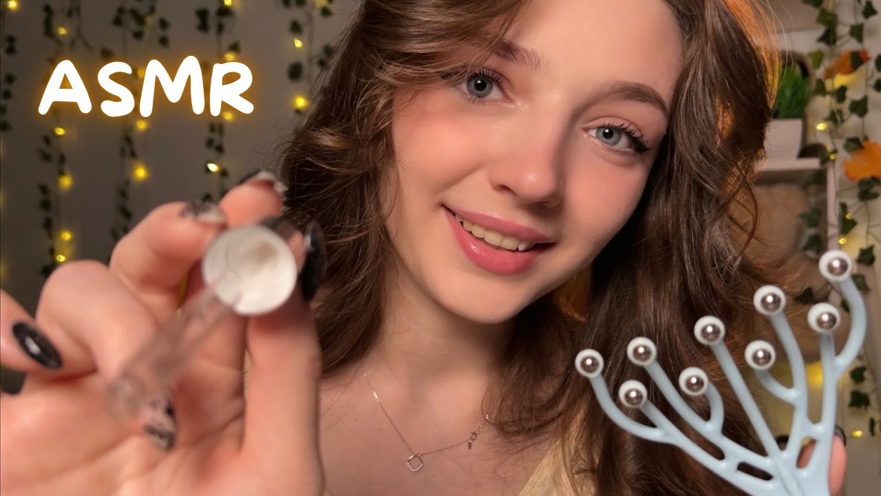 ASMR ✨ Приятный массаж головы 💆🏻‍♀️