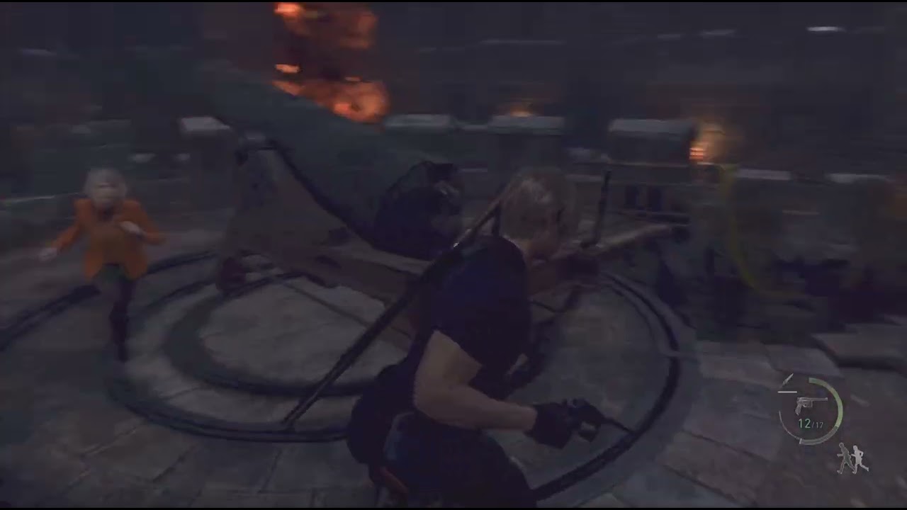 Resident Evil 4 Remake Part 7 Water hall joy