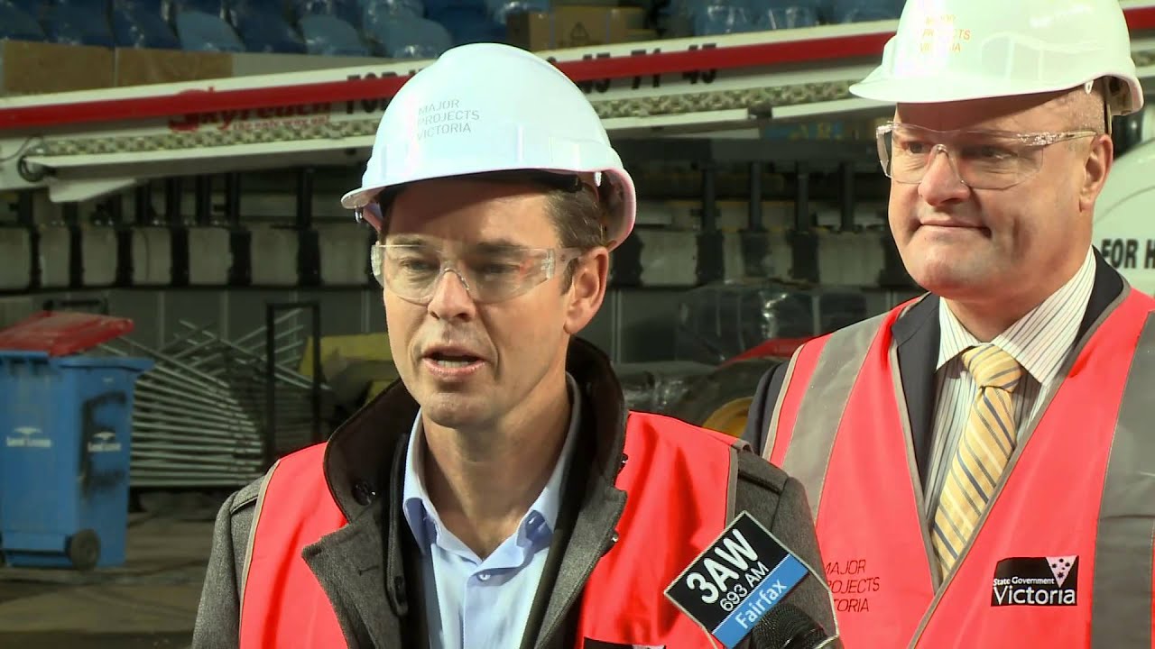First official opening of the new Margaret Court Arena roof