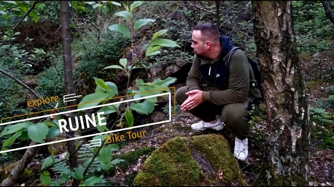●Ruine● alte Ruinen im Wald entdeckt auf der Bike Tour #Ruine #biking #explore #forest