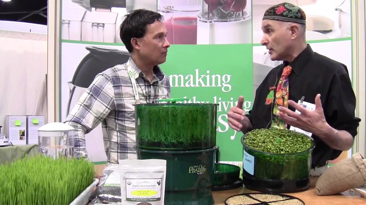 How to Grow Sprouts the Easy Way: Steve Meyerowitz, Sproutman talks with Juicing Expert John Kohler