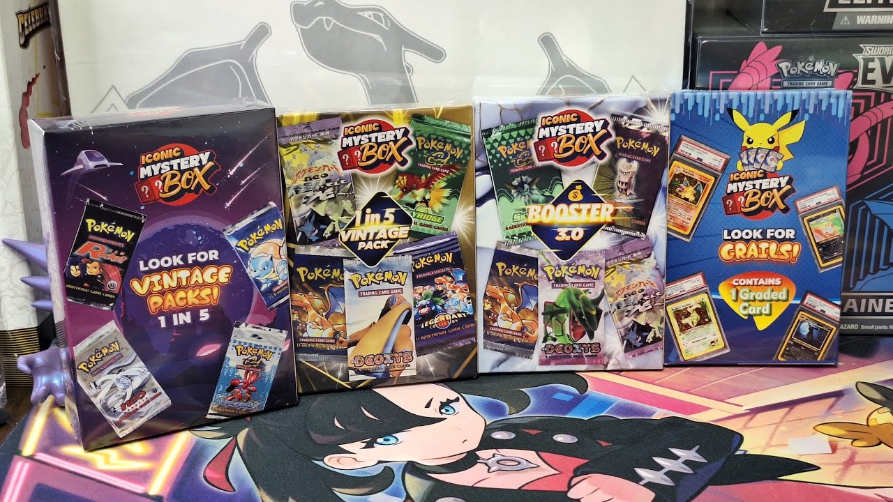 Opening 5 iconic mystery boxes!!!