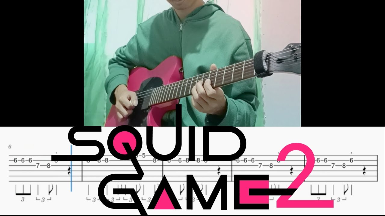Squid Game Season 2 - Mingle Game Song | Round and Round (Guitar Cover with TABS)