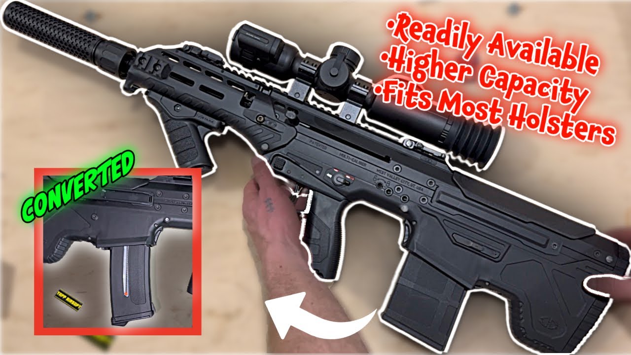 Переделка винтовки Silverback MDR-X для использования магазинов калибра 5.56