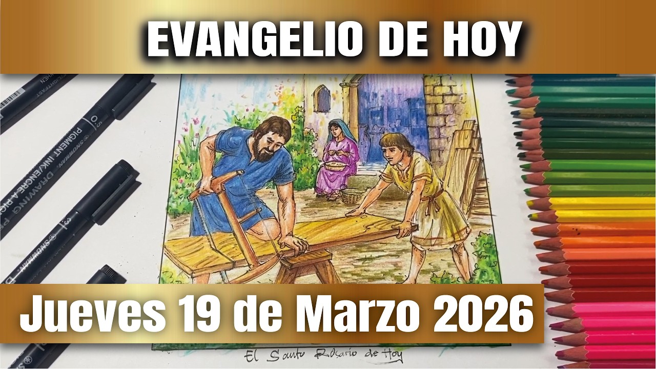 San José 🙏 bendice mi hogar y mi familia | Mateo 1, 16. 18-21. 24