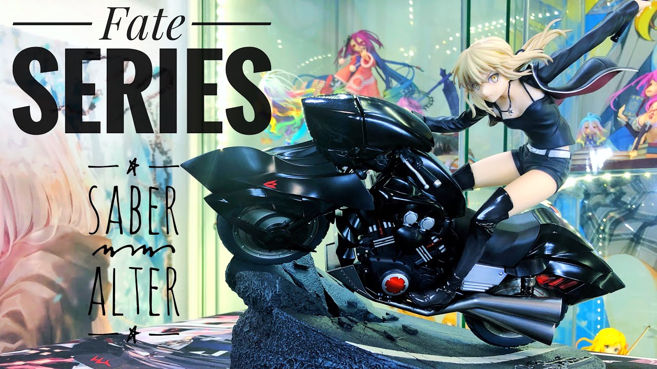 Saber Altria Pendragon Alter Cuirrasier Noir Good Smile Company 1/8 Anime Figure Unbox And Review