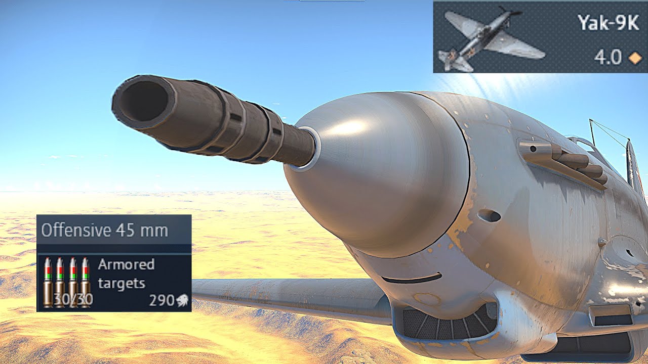 Best WEAPON MOUNTED on a FIGHTER 🔥Yak-9K