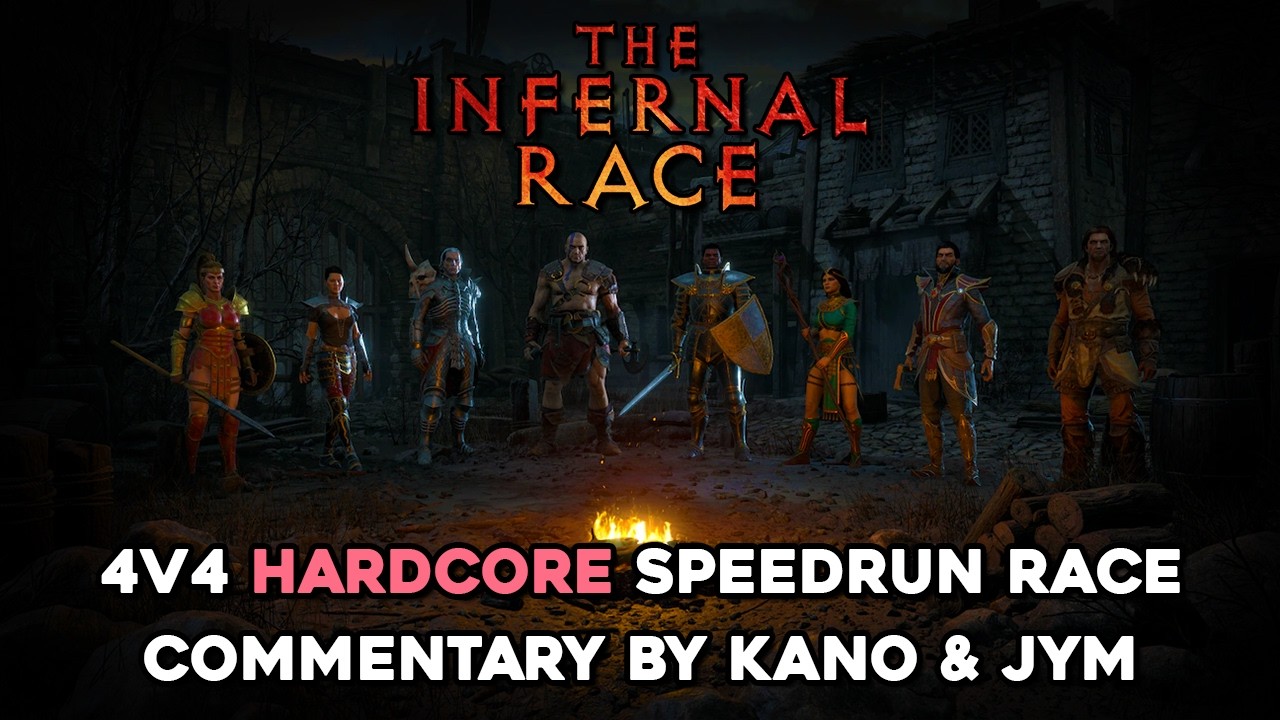 THE INFERNAL RACE - A HARDCORE SPEEDRUN RACE | DIABLO 2 RESURRECTED | REIGN OF THE WARLOCK