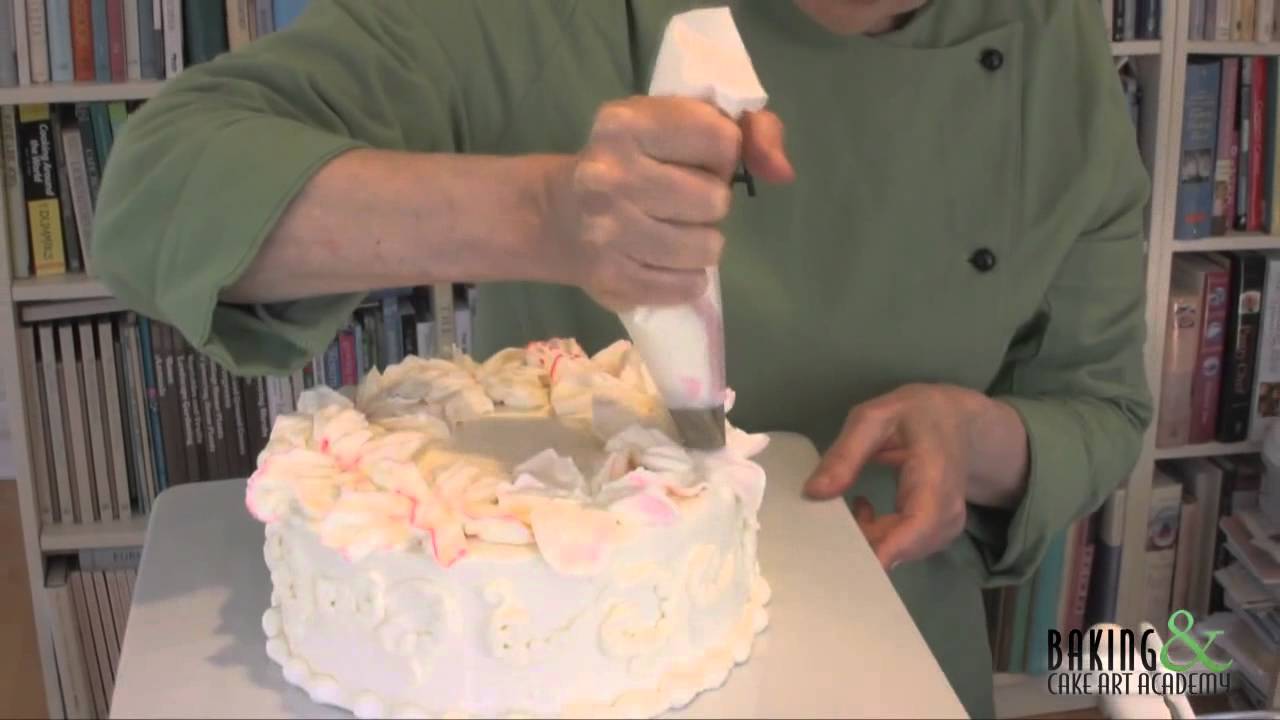 How to Pipe Whipped Cream Camellias