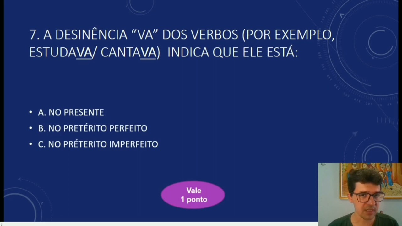 Quiz sobre verbos - Testando conhecimentos.