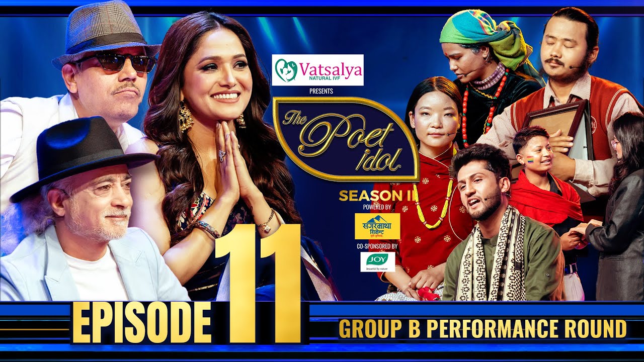 The Poet Idol Season 2 | Group B Performance | Epi 11 | Indira Joshi, Keki , Anup , Upendra , Viplob