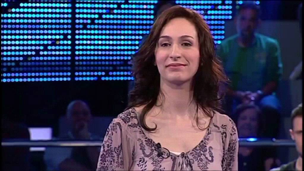 Barbara Biasi al quiz televisivo 2015