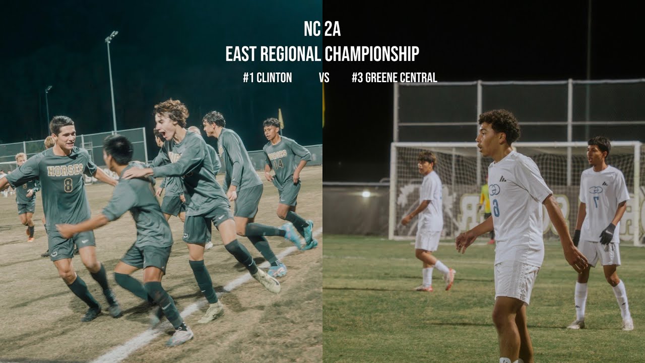 #1 CLINTON VS #3 GREENE CENTRAL | NC 2A East Regional Championship Highlights