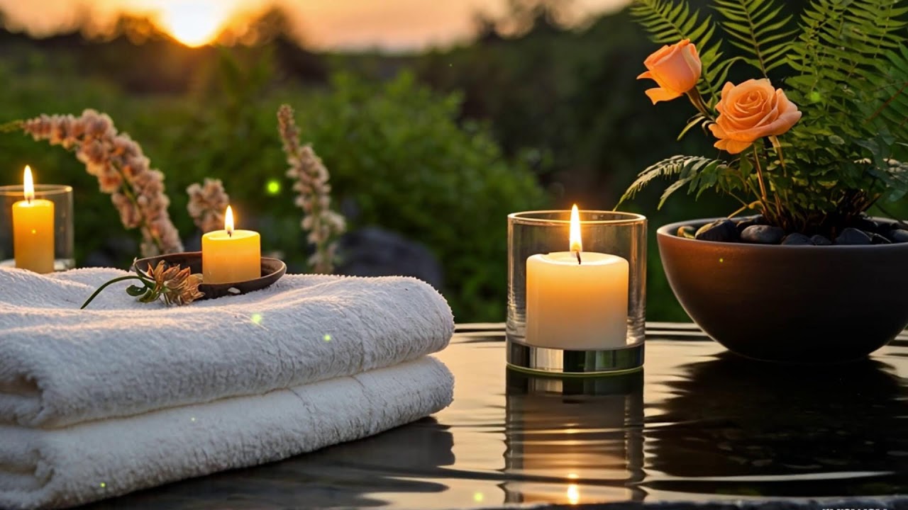 Relaxing Spa Music 🌹 Calm Your Mind Instantly, Release Stress, Insomnia Healing Piano Instrument 2