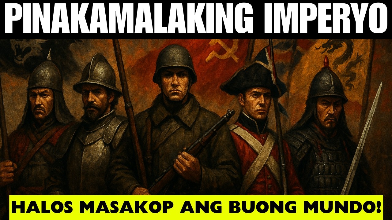 ANG LIMANG PINAKAMALAKING IMPERYO SA KASAYSAYAN (LARGEST EMPIRES IN HISTORY)