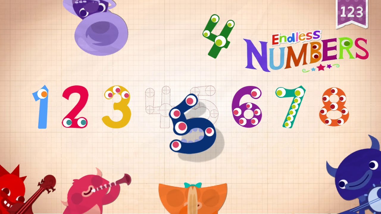 Endless Numbers – Number Puzzle for Toddlers - Count Numbers from 1 to 10 for Kids