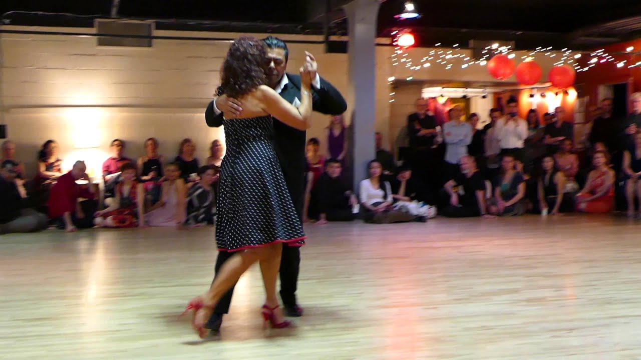 Alicia Pons and Luis Rojas tango performance 1 at Dance Underground Seattle 2016