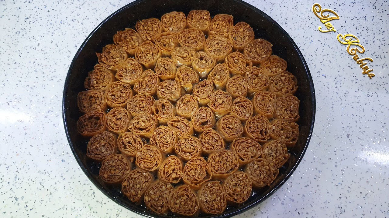 Ružice sa orasima - Agdali kolač - Recept za Ružice