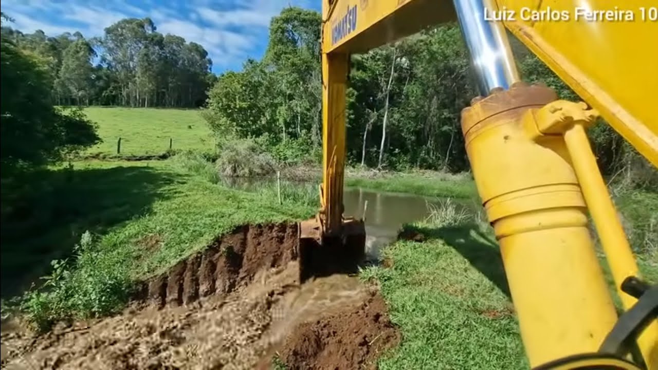 LAGOA muito GRANDE, vou limpar  eMELHORAR/...PARTE 01...
