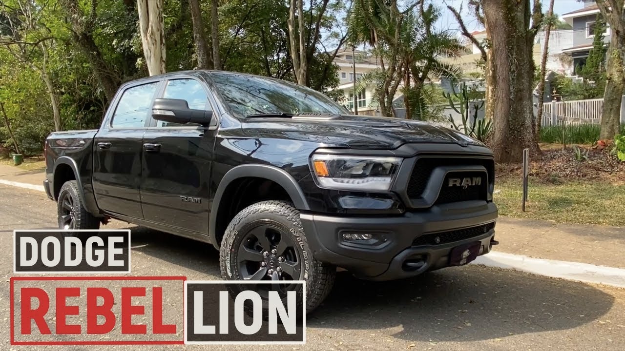 RAM 1500 REBEL: estilo de sobra e 400 cv com tecnologia de ponta